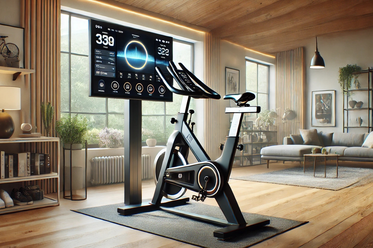 Les dernières innovations sur les vélos d'appartement connectés