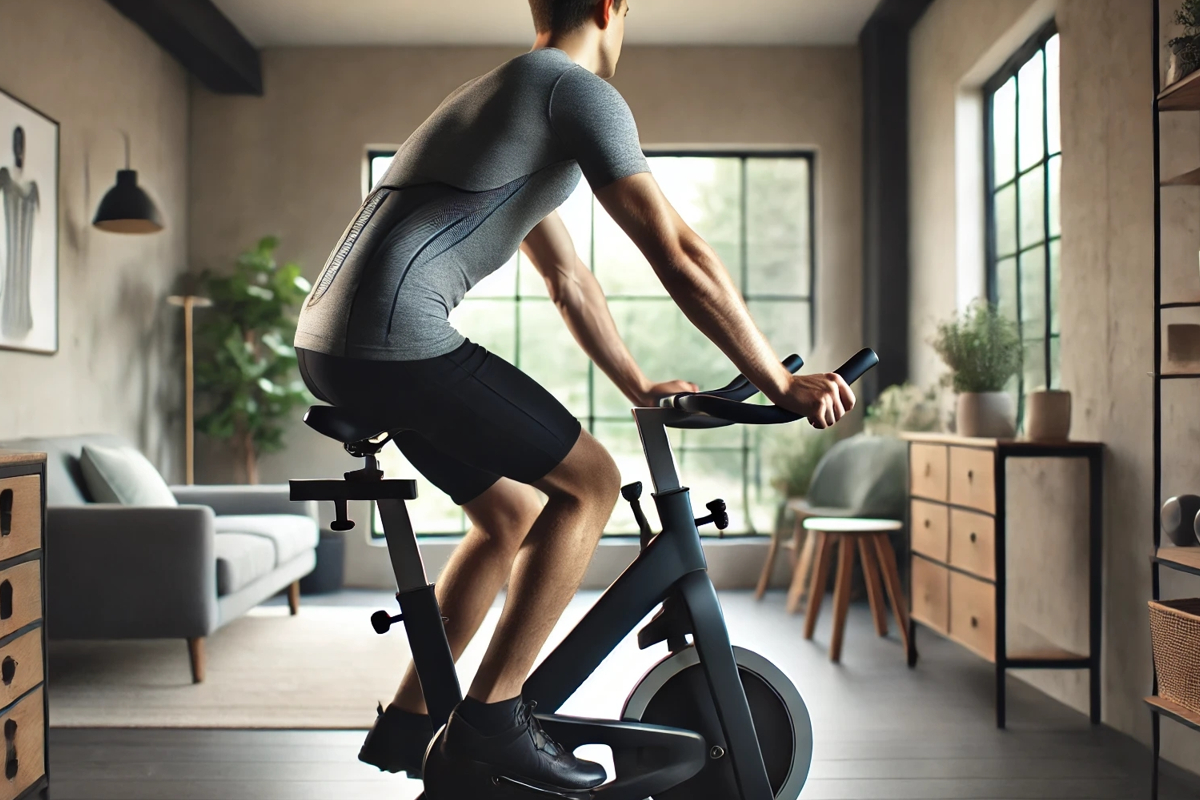 Vélo d'appartement 5 astuces pour améliorer votre posture